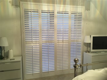 French door Plantation shutter