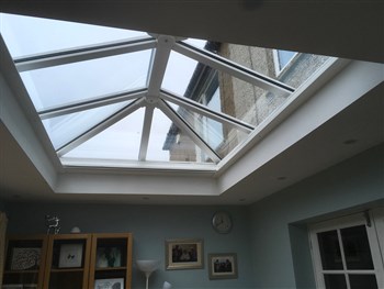 Motorised Orangery roof blind